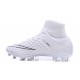 Chaussures Nike Hypervenom Phantom 3 DF FG - Blanc