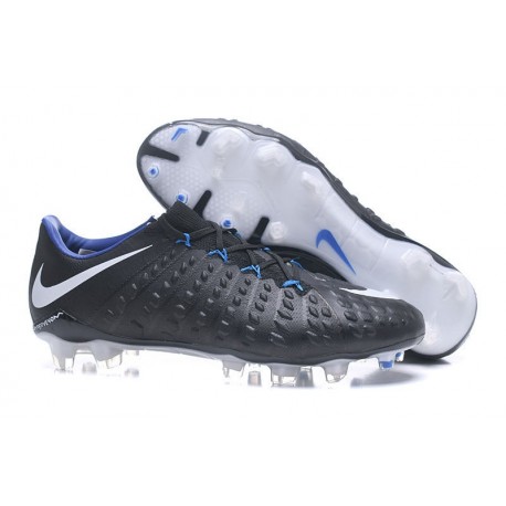 Chaussures Homme Nike Hypervenom Phantom 3 FG Noir Blanc