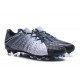 Chaussures Homme Nike Hypervenom Phantom 3 FG Gris Noir