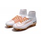 Nike Chaussure Nouveau Mercurial Superfly 5 FG - Blanc Orange