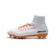 Nike Chaussure Nouveau Mercurial Superfly 5 FG - Blanc Orange