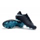 Chaussures Homme Nike Hypervenom Phantom 3 FG Cyan Blanc