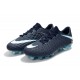 Chaussures Homme Nike Hypervenom Phantom 3 FG Cyan Blanc