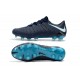 Chaussures Homme Nike Hypervenom Phantom 3 FG Cyan Blanc