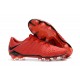 Chaussures Homme Nike Hypervenom Phantom 3 FG Rouge Noir 