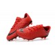 Chaussures Homme Nike Hypervenom Phantom 3 FG Rouge Noir 