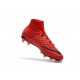 Chaussures Nike Hypervenom Phantom 3 DF FG - Rouge Noir