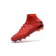 Chaussures Nike Hypervenom Phantom 3 DF FG - Rouge Noir