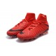 Chaussures Nike Hypervenom Phantom 3 DF FG - Rouge Noir