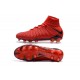 Chaussures Nike Hypervenom Phantom 3 DF FG - Rouge Noir