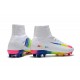 Nike Chaussure Nouveau Mercurial Superfly 5 FG - Blanc Multicolore
