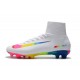 Nike Chaussure Nouveau Mercurial Superfly 5 FG - Blanc Multicolore