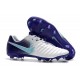 Nike Crampons de Football Tiempo Legend VII FG - Blanc Violet