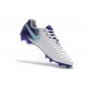 Nike Crampons de Football Tiempo Legend VII FG - Blanc Violet