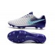 Nike Crampons de Football Tiempo Legend VII FG - Blanc Violet