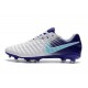 Nike Crampons de Football Tiempo Legend VII FG - Blanc Violet