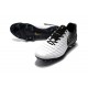 Nike Crampons de Football Tiempo Legend VII FG - Blanc Noir Or