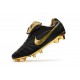 Chaussure Football Nike Tiempo Legend R10 FG - Noir Or