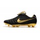 Chaussure Football Nike Tiempo Legend R10 FG - Noir Or
