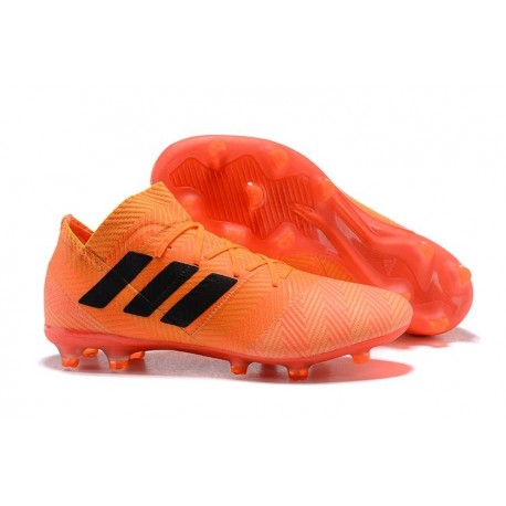 adidas Nemeziz Messi 18.1 FG Chaussures - Orange Noir