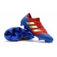 adidas Nemeziz Messi 18.1 FG Chaussures - Rouge Bleu Argent