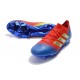 adidas Nemeziz Messi 18.1 FG Chaussures - Rouge Bleu Argent
