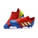 adidas Nemeziz Messi 18.1 FG Chaussures - Rouge Bleu Argent