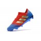 adidas Nemeziz Messi 18.1 FG Chaussures - Rouge Bleu Argent