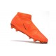 adidas Crampons de Football Nemeziz 18+FG - Orange Noir