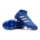 adidas Crampons de Football Nemeziz 18+FG - Bleu Blanc