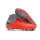Chaussures Nike Hypervenom Phantom 3 DF FG - Gris Rouge