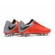 Nike Crampons Hypervenom Phantom III Elite FG Gris Rouge