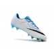 Nike Crampons Hypervenom Phantom III Elite FG Blanc Bleu