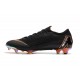 Chaussures de Football Nike Mercurial Vapor XII FG - Noir Or