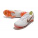 Chaussures de Football Nike Mercurial Vapor XII FG - Blanc Orange