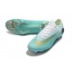 Chaussures de Football Nike Mercurial Vapor XII CR7 FG - Blanc Bleu