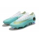 Chaussures de Football Nike Mercurial Vapor XII CR7 FG - Blanc Bleu