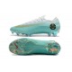Chaussures de Football Nike Mercurial Vapor XII CR7 FG - Blanc Bleu