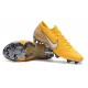 Chaussures de Football Neymar Nike Mercurial Vapor XII FG - Jaune Blanc