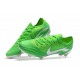 Chaussures de Football Nike Mercurial Vapor XII FG - Vert Argent