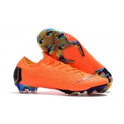 Chaussures de Football Nike Mercurial Vapor XII FG - Orange Noir