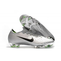 Chaussures de Football Nike Mercurial Vapor XII FG - Argent Noir