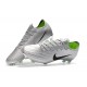 Chaussures de Football Nike Mercurial Vapor XII FG - Argent Noir