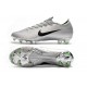 Chaussures de Football Nike Mercurial Vapor XII FG - Argent Noir