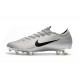 Chaussures de Football Nike Mercurial Vapor XII FG - Argent Noir