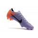 Chaussures de Football Nike Mercurial Vapor XII FG - Violet Orange