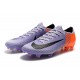 Chaussures de Football Nike Mercurial Vapor XII FG - Violet Orange
