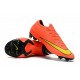 Nike Mercurial Vapor 12 Elite FG Crampons de Foot - Orange Jaune
