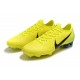 Nike Mercurial Vapor 12 Elite FG Crampons de Foot - Jaune Vert