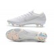 Nike Mercurial Vapor 12 Elite FG Crampons de Foot - Blanc